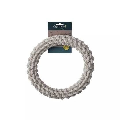 Žaislas šunims iš natūralios virvės, žiedas, XXL, 40 cm