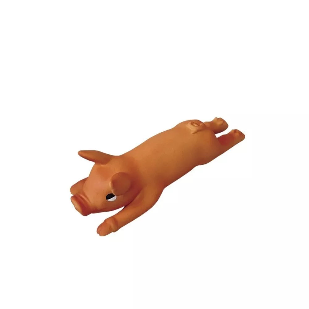 Žaislas šunims lateksinė kiaulė M, 24 cm