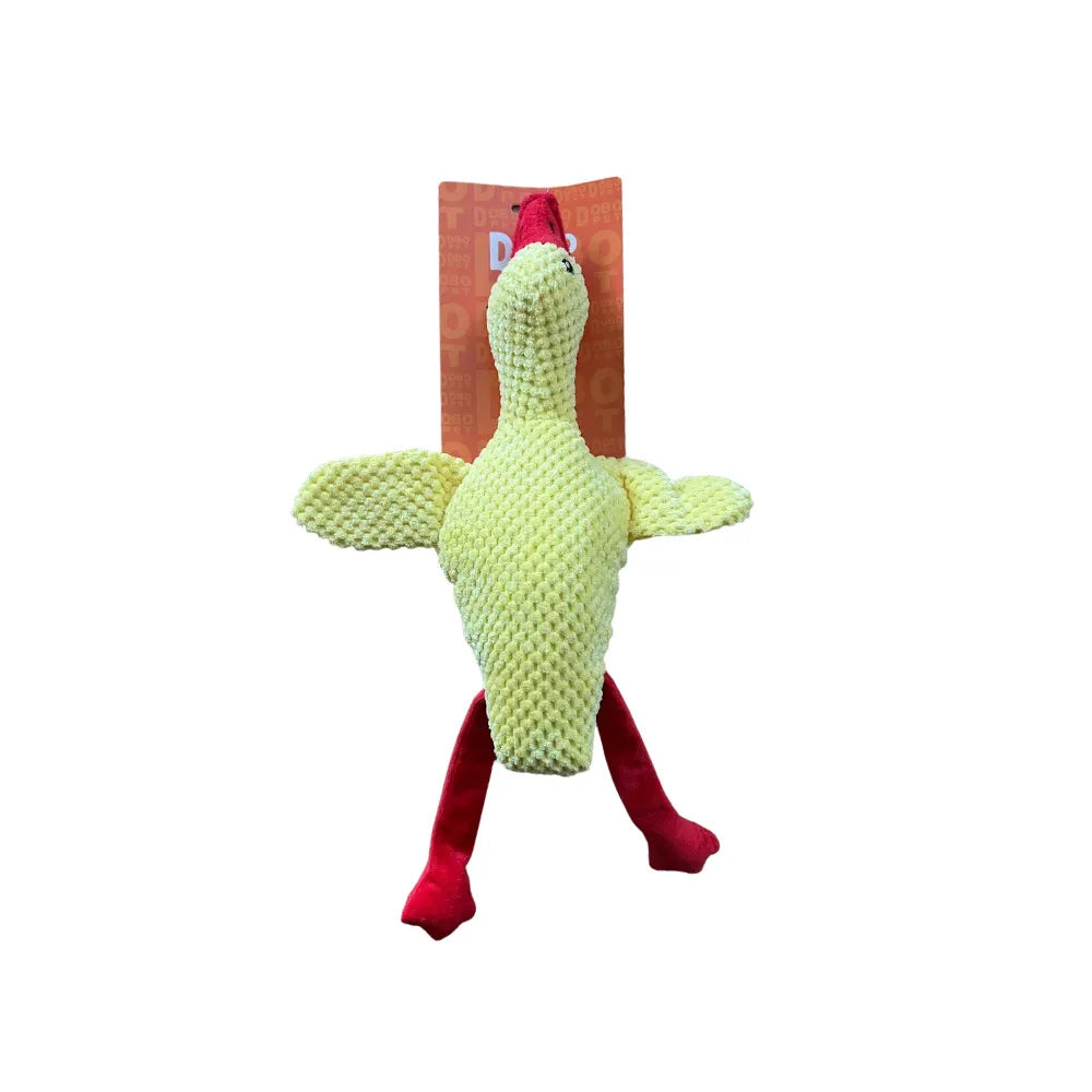 Žaislas šunims pliušinė antis, 47 cm