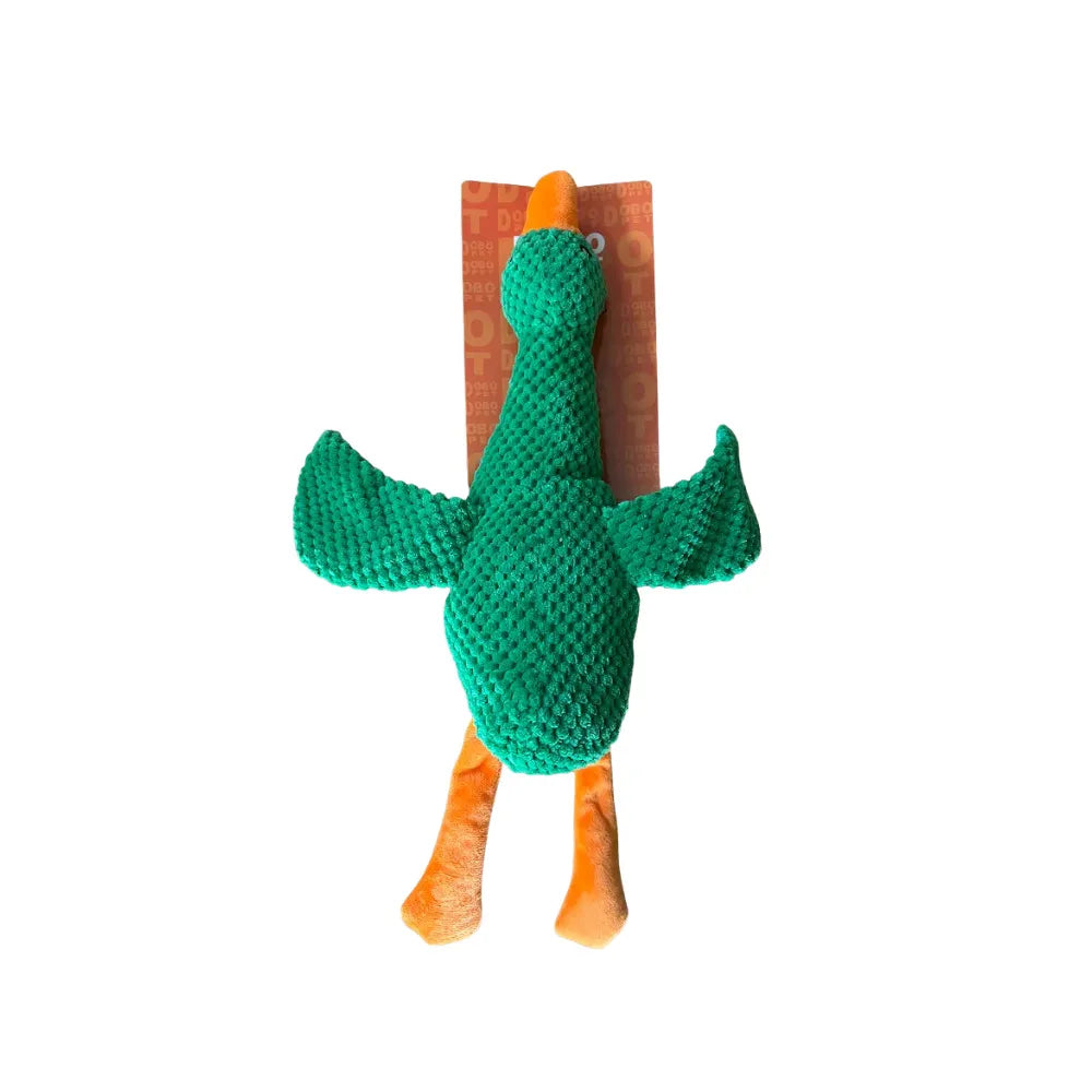 Žaislas šunims pliušinė antis, 47 cm